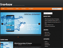 Tablet Screenshot of free4now.org